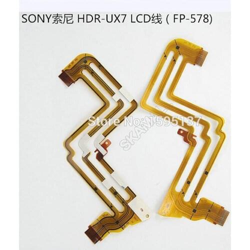 2PCS/FREE SHIPPING! "FP-578" NEW Video Camera Repair Parts For SONY HDR-UX7E UX7E UX7 LCD Flex Cable
