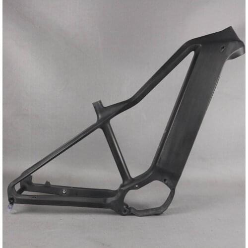 2021 NEW hard tail MTB Ebike carbon fiber frame bicycle MTB 29*2.3" or 27.5*2.8" E-System Electric bike frame E10
