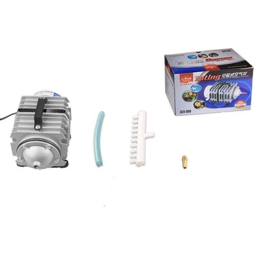 105W Aerator Pond Aerator Pump Electromagnetic Air Pump Oxygen Pump Air Compressor for Seafood Breeding Hotel