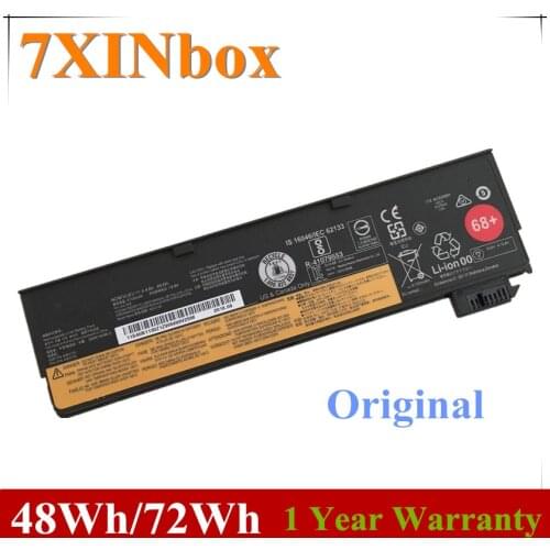 7XINbox 10.8V 48Wh/72Wh 45N1134 45N1135 Laptop Battery For Lenovo ThinkPad X240S X250 X260 X270 T440S T450 T460P T550 T560 W550