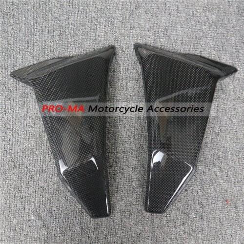 Motorcycle Water tank side panels in carbon fiber for Ducati Hypermotard 950 2019-2020