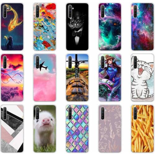 For Realme X2 full Protective Case 6.4 inch Soft Silicon TPU Phone Case Back Cover For OPPO RealmeX2 X 2 Coque Bumper Fundas