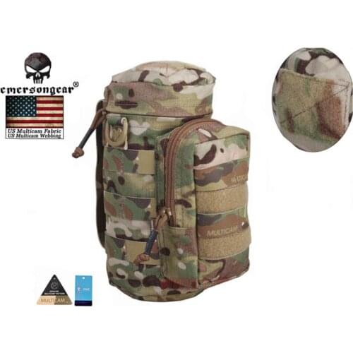 Emerson Tactical MOLLE Water Bag Multiple Utility Bags Water Bottle Sundries Pouch Outdoor Hunting Hiking Water Bottle Backpack