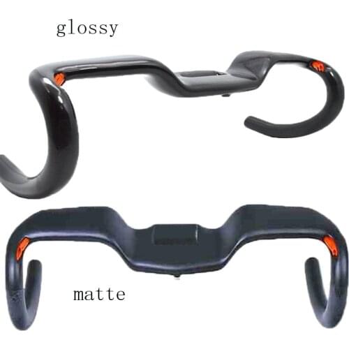 Full carbon fiber road bicycle handlebar bent bar UD texture road Bike Bent bar racing handlebar 31.8 *400/420/440mm
