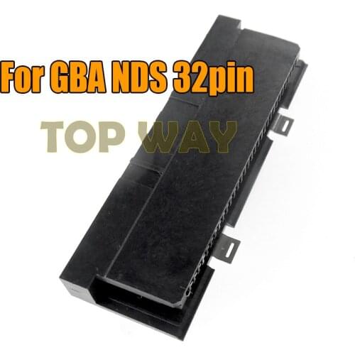 FOR GBA NDS slot 32pin Cartridge Card Reader Slot For Nintendo DS NDSL GBA Game Cartridge / Card Reader Slot Repair Part