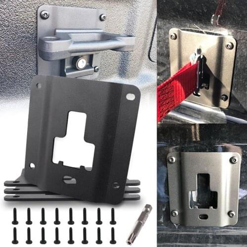 For Ford Boxlink Tie Down Mount Bracket Bed Load Hook Reinforcement Panel for 2015-2020 Raptor F150 F250 F350
