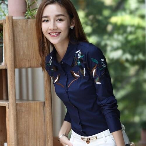 Женские хлопковые рубашки Longqibao China At AliExpress