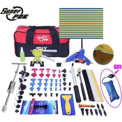 Super PDR Sets Paintless Dent Repair Tools PDR Tools Kit Car Dent Repair Straightening Dents Instruments Ferramentas