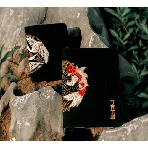 Traditional Chinese Floral Design Journal Cover For Standard A5 A6 Fitted Paperbook DIY Agenda Planner Supplies