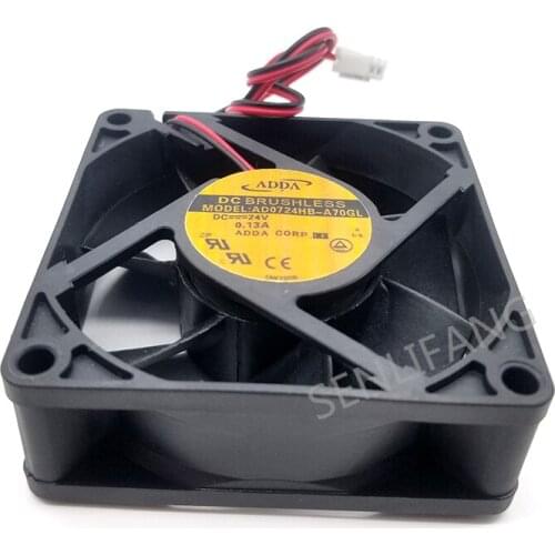 Genuine new for AD0724HB-A70GL 7cm/CM 7025 24V 0.13A 7cm inverter fan
