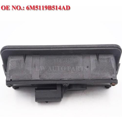 Tailgate Boot Opener Switch for Ford Focus Fiesta C-Max S-Max Galaxy Mondeo Kuga 6M5119B514AD C1BB19B514AA