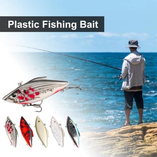 16.5g 7.5cm Plastic Fishing Bait Lipless VIB Artificial Hard Swing Plastic Fish Lure Bait for Salt Water Fishing Bait