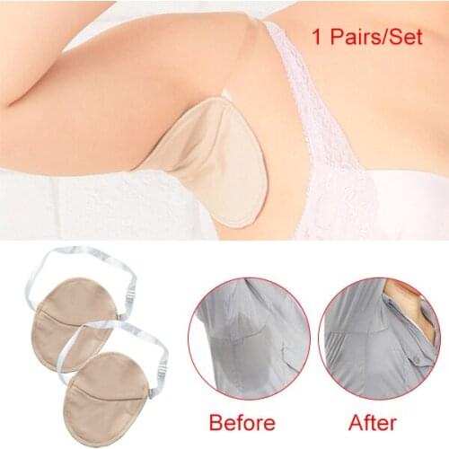 1 Pair Underarm Absorbing Sweat Shield Pad Washable Armpit Sweat Guards Shoulder Armpit Pads SN-Hot