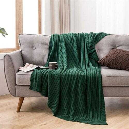 110*180 cm 180*200cm pure cotton knitted blanket room cotton adult milestone blanket summer cotton blanket autumn throw blanket