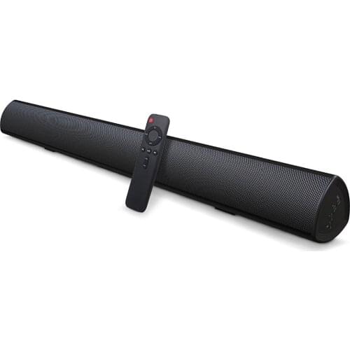 100W Home Theater Sound System 2.0 Soundbar TV Bluetooth Speaker Support Optical AUX Sound Bar With Subwoofer For TV