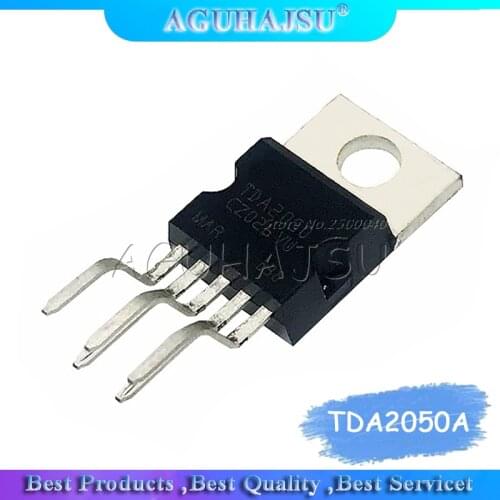 5PCS TDA2050A TDA2050 Brand New Genuine TO-220-5 32W High Definition Audio Power Amplifier