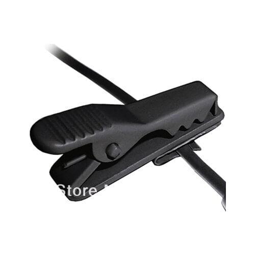 C-1B Black Clip Nice Top Quality Metal Clips for Lavalier Microphone 50pcs/lot