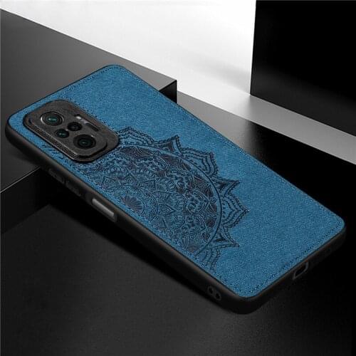 For Xiaomi Redmi Note 10 Pro Max Case Cover Luxury TPU Bumper Frame Cloth Armor Hard Back Phone Cover Redmi Note 10 Pro Max Case