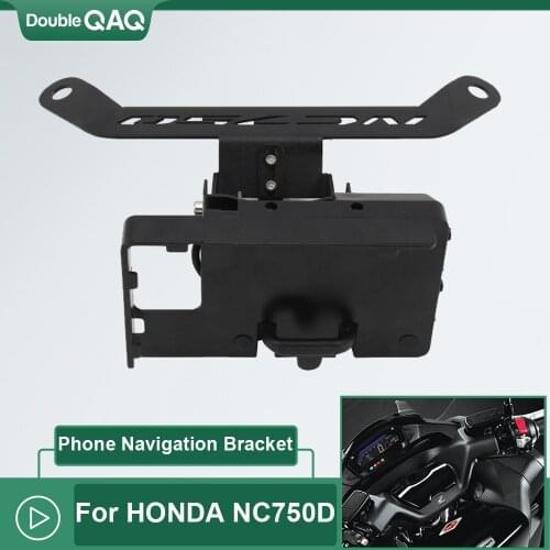 For HONDA NC750D NC 750D NC 750 D Motorcycle Navigation bracket mobile phone GPS board bracket mobile phone holder USB Charger