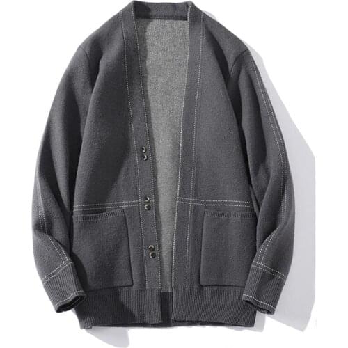 GECKO PaPa Men's Knitted Cardigans