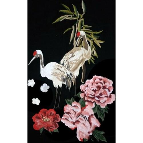 Exquisite Embroidery Cloth Paste Down Jackets Patch Affixed DIY Clothing Accessories RS1558