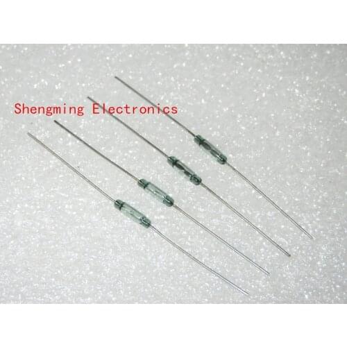 20pcs magnetic reed switch glass sealed portion size imported 1.8 * 7MM normally open
