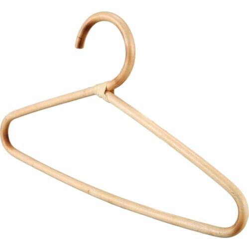 Rattan Clothes Hanger Style,Garments Organizer,Rack Adult Hanger,Room Decoration Hanger for Your Clothes