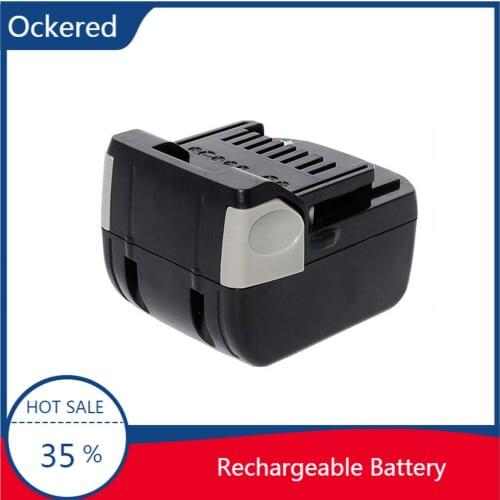Ockererd 14.4v 4000mAh Power Tool Lithium Battery Replacement For Hitachi BSL14300 CJ14DSL BSL1440 CR14DSL BSL1415