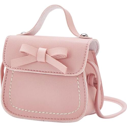 Toddler Baby Girl Messenger Bags Princess Bow Children Kids Girls Princess Shoulder Bag Handbag Crossbody Bags