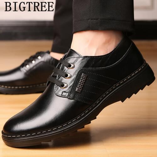 Men Office Shoes Business Shoes Men Oxford Leather Luxury Brand Mens Formal Shoes Genuine Leather Mens Shoes Casual Обувь Мужска