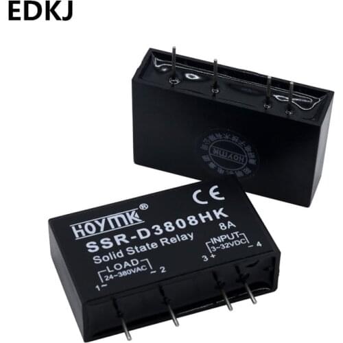 1pcs PCB SSR-D3803HK D3805HK D3808HK Dedicated with Pins SSR-D3805HK 5A DC-AC Solid State Relay