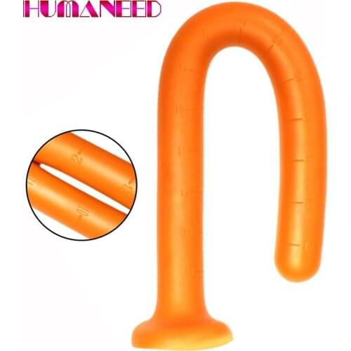 100*3cm Super Long Dildo Butt Plug Silicone Anus Masturbator Dilator Prostate Massager Sex Toys for Women Men Vagina Stimulator