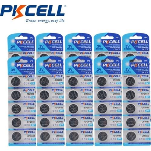 50PCS/10Card CR2450 3V Llithium Battery DL2450 CR2450N ECR2450 BR2450 button cell batterie for clock games watch Car remote key