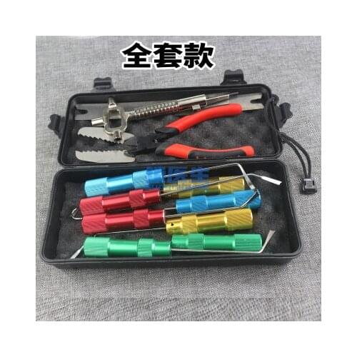 Free shipping Square rod sliding rod measurement and maintenance multi-function wrench universal wrench locksmith tool