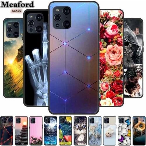 For OPPO Find X3 Lite 5G Case 2021 Silicone Bumper Soft TPU Phone Case For OPPO Find X3 Neo Pro Cover Find X 3 Waterproof Fundas