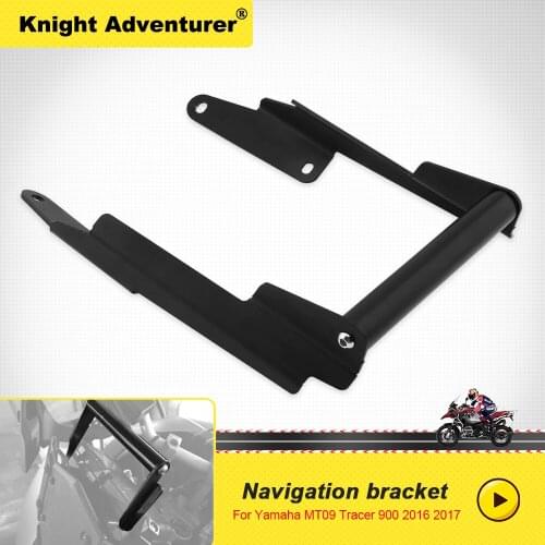 For Yamaha MT09 MT-09 Tracer 900 2016 2017 New Charging Wireless GPS Smart Phone Navigation Mounting Bracket Adapter Holder