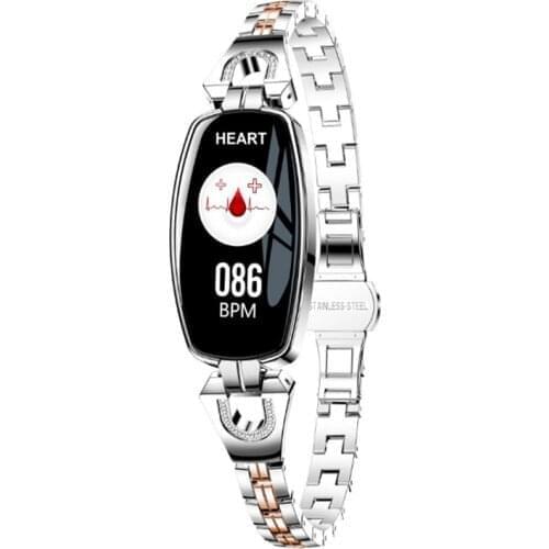 2020 Newest H8 Lady Smart Watch Elegant Women Wrist Watch IP67 Waterproof