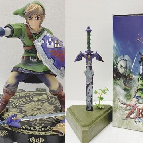 Zelda Breath of the Wild Master Sword Action Figure Toy Doll Brinquedos