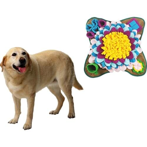 Dog Pet Snuffle Mat Nose Training Sniffing Pad Feeding Cushion Playing Toys
