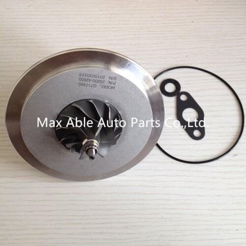 GT1749S 715843-5001S 715843-0001 28200-42600 Turbo Turbocharger Cartridge/CHRA/core for HYUNDA-I 1 ton light truck
