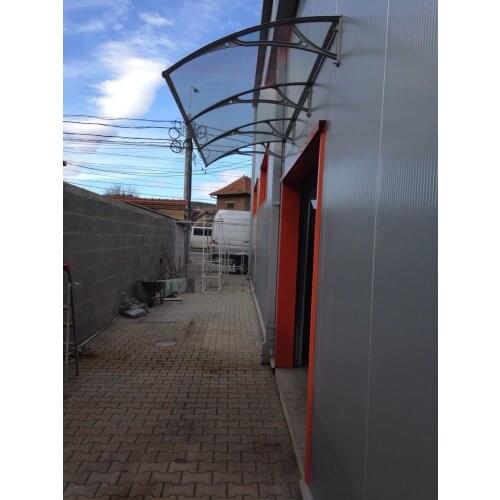 DS100300-A,100x300cm.deep 1000mm,wide3000mm.new arrival PC sheets with aluminum bracket door canopy awning,aluminum door awning