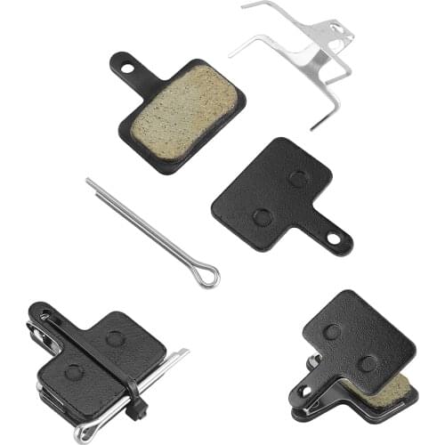 1Pair Resin Semi-metallic Hydraulic Disc Brake Pads Bicycle Caliper Pads Kit For SHIMANO Cycling Riding Accessories Replacements