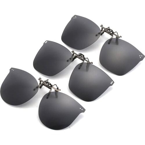 Polarized Clip On Sunglasses Outdoor Cycling Lens Unisex Sport Fishing For Myopia Glasses Men Women Trip Travel Outdoor Hiking