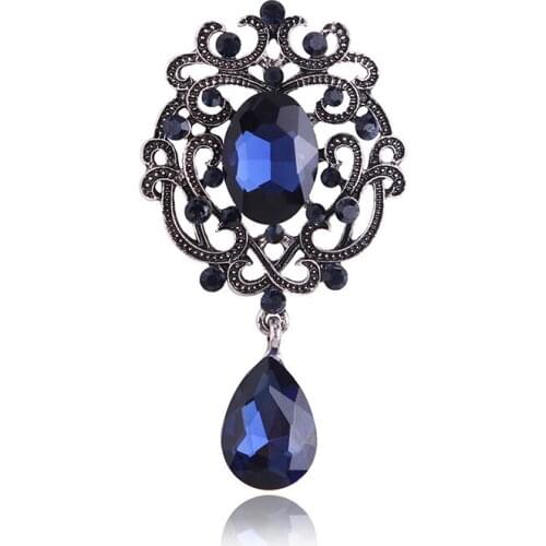 States sell like hot cakes wholesale luxury crystal brooch fashion crystal brooches accessories manufacturers selling