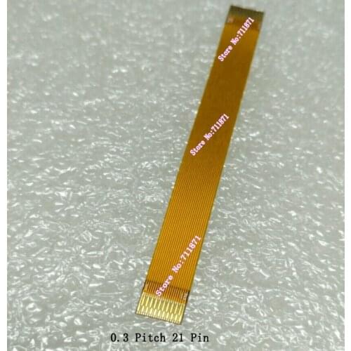 Gold plated 6cm 0.3 Pitch 10P+11P 21Pin FPC Cable Line 0.3mm Spacing 21P MIPI FPC FFC Line Cable 60mm 21 Pin 21P ribbon Cable