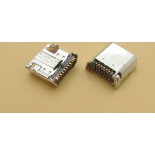 20pcs/Lot Micro USB Plug Charging Port Connector Socket For Samsung Tab 3 7.0 I9200 I9205 P5200 P5210 T530 T210 T211 T311 I9208