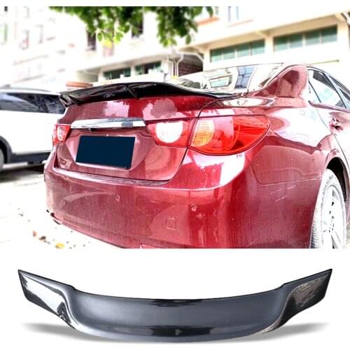 Car Trunk Spoiler Carbon Fiber FRP Auto Rear Trunk Wing R Style Refit Accessories Spoiler For Toyota Markx Gs Reiz 2010-2017