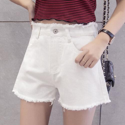 High Quality Spring and Autumn Women Denim Shorts High Waist Wild Wide Leg Pants Loose Fashion Female Shorts