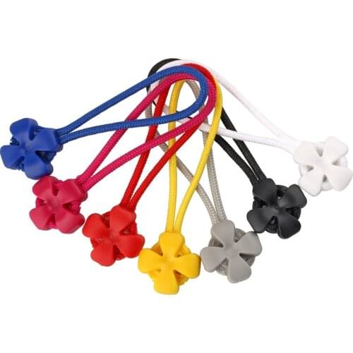 12 Pieces/Pack PVC Zipper Slider Flower Zipper Puller Coat Wallet Suitcase Accessories Tailor Tool