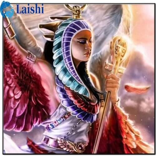 5D diy Afro Queen, Ancient Egyptian Landscape full round diamond painting cross stitch diamond embroidery mosaic home decor gift